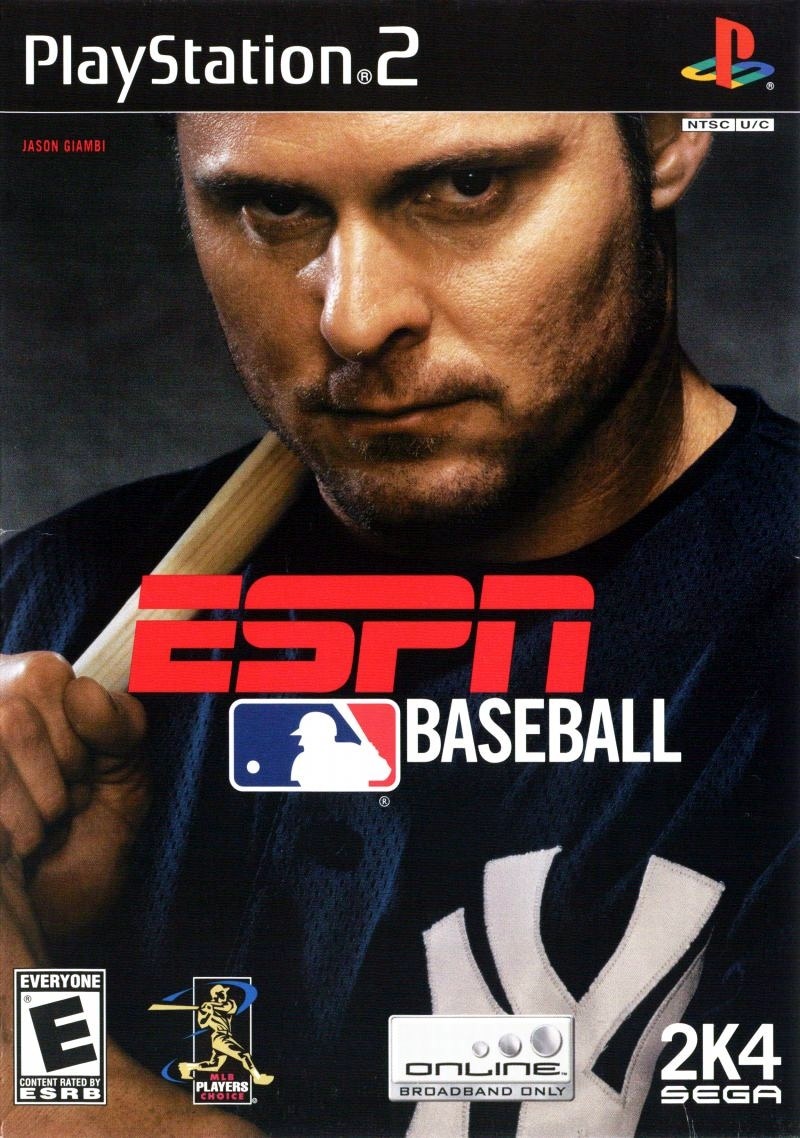 Capa do jogo ESPN Major League Baseball