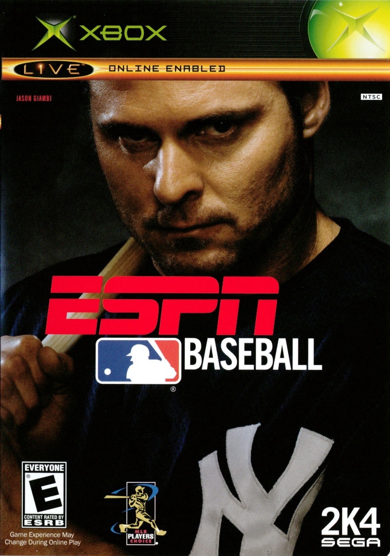 Capa do jogo ESPN Major League Baseball