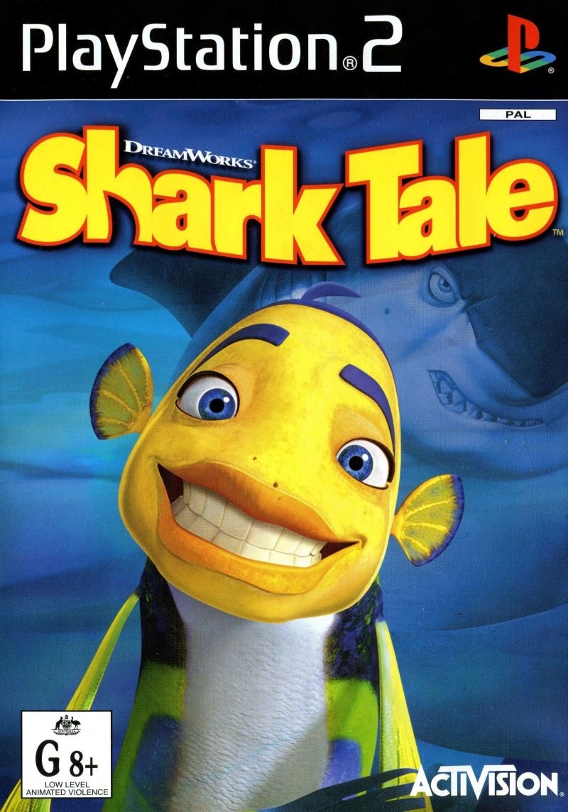 Capa do jogo DreamWorks Shark Tale