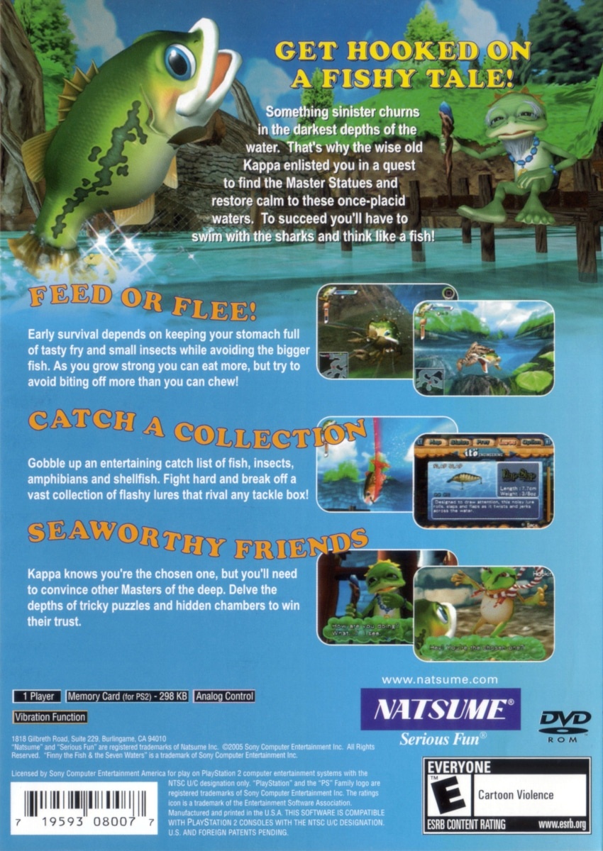 Capa do jogo Finny the Fish & the Seven Waters