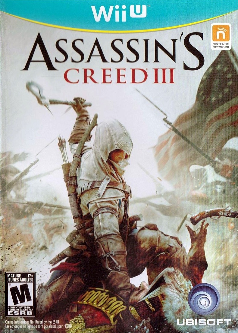 Capa do jogo Assassins Creed III