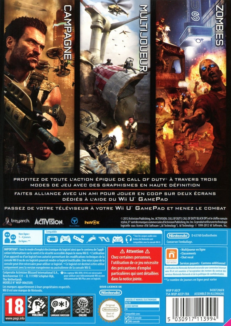 Capa do jogo Call of Duty: Black Ops II