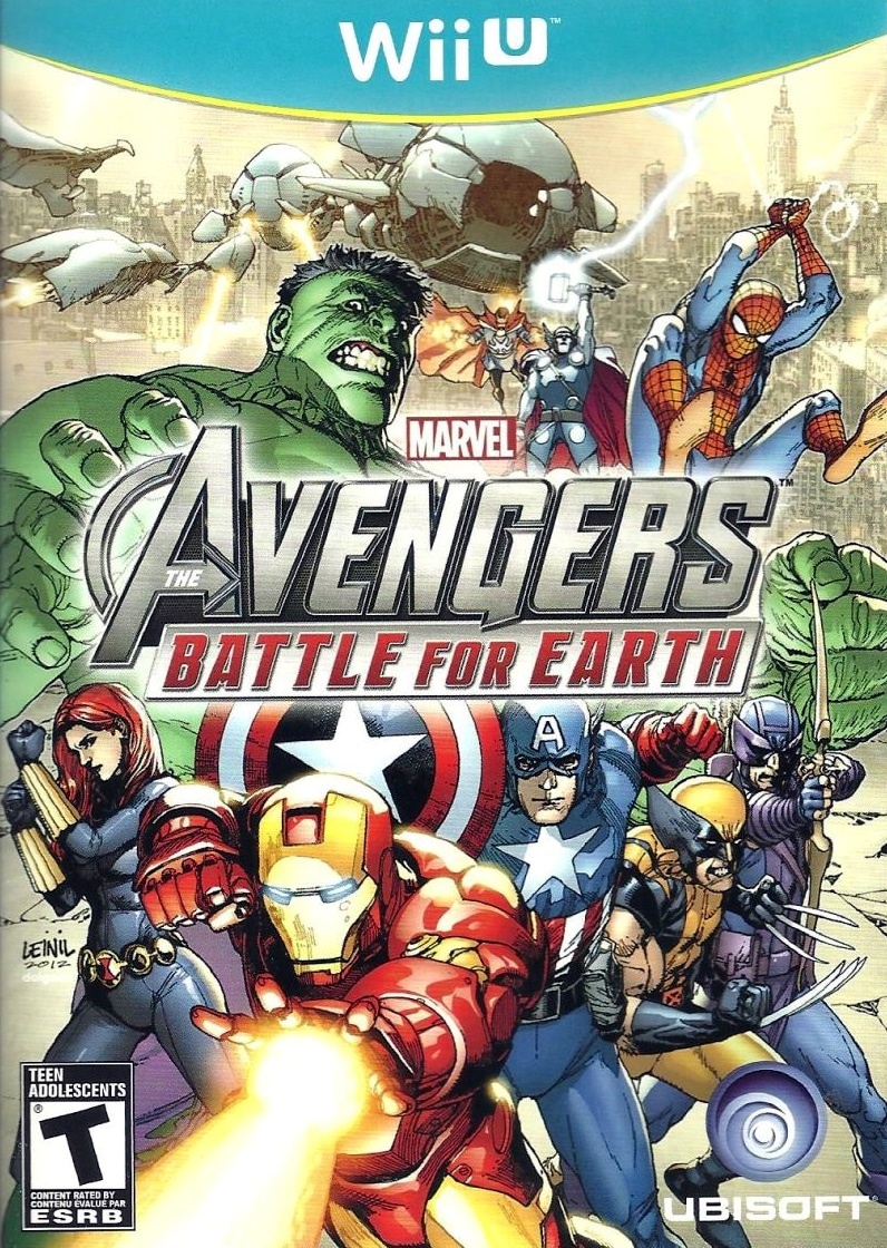Capa do jogo The Avengers: Battle for Earth