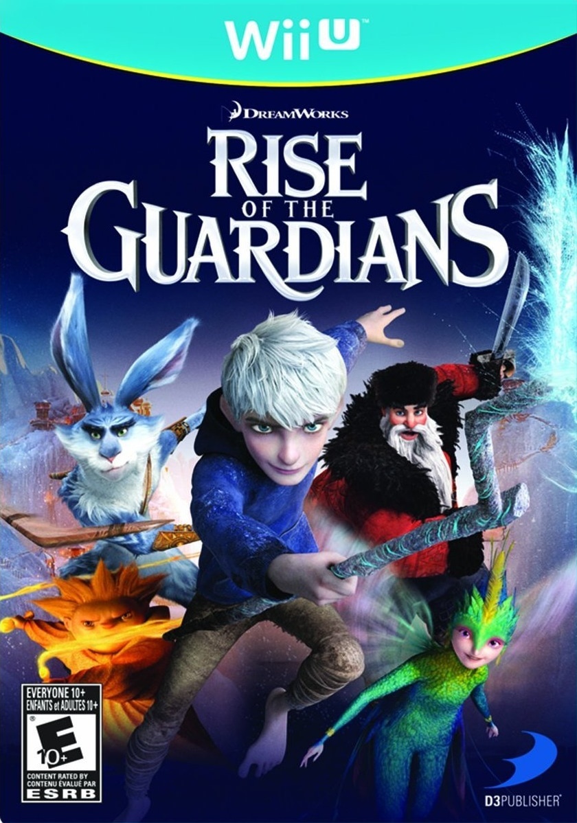 Capa do jogo Rise of the Guardians
