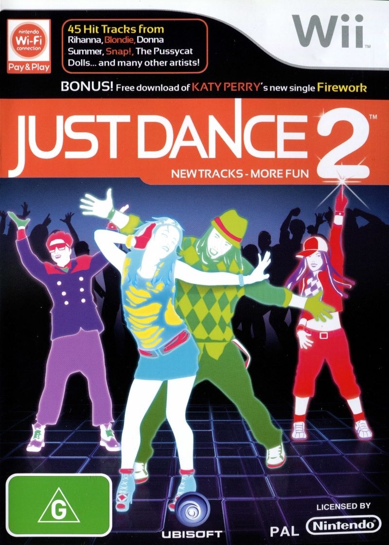Capa do jogo Just Dance 2