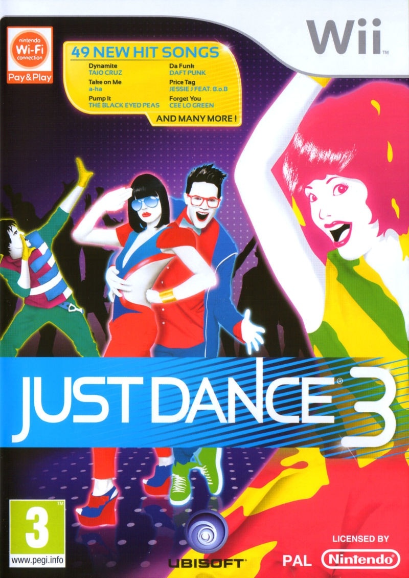 Capa do jogo Just Dance 3