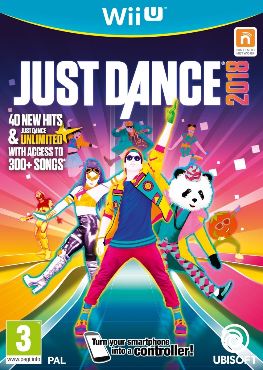 Capa do jogo Just Dance 2018