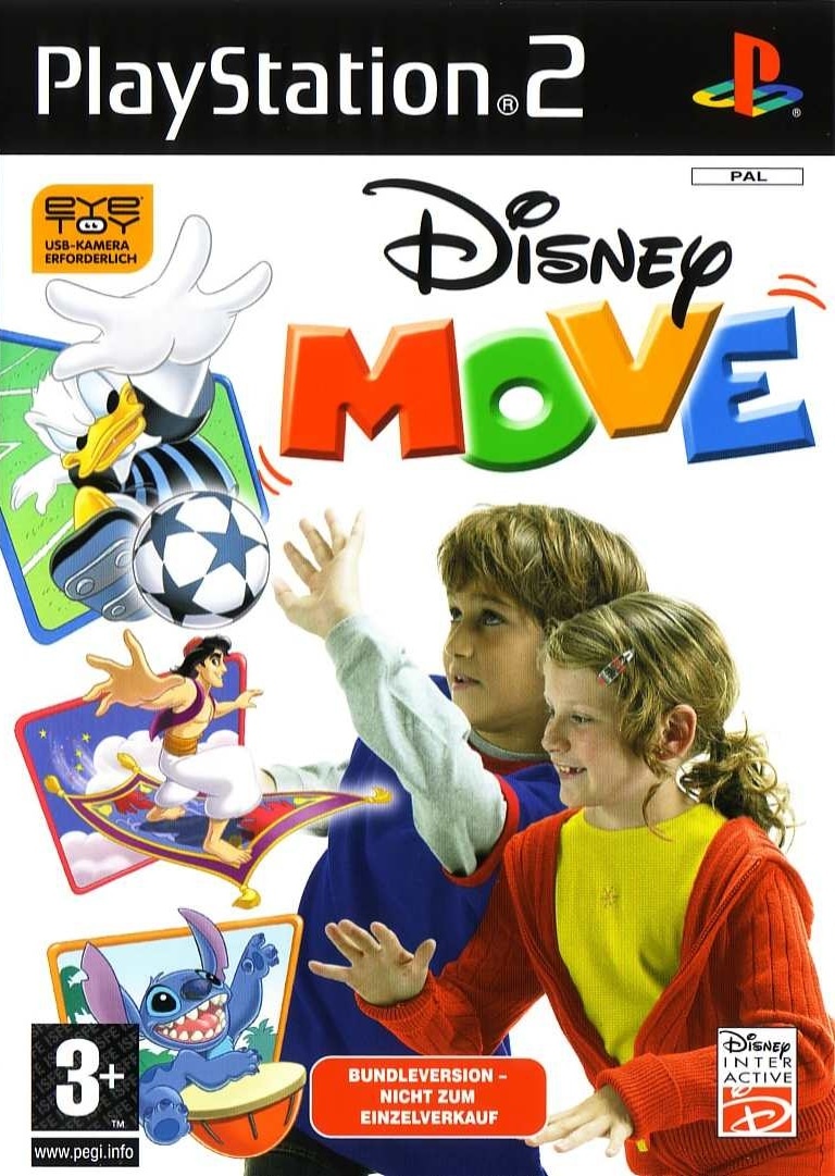 Capa do jogo Disney Move