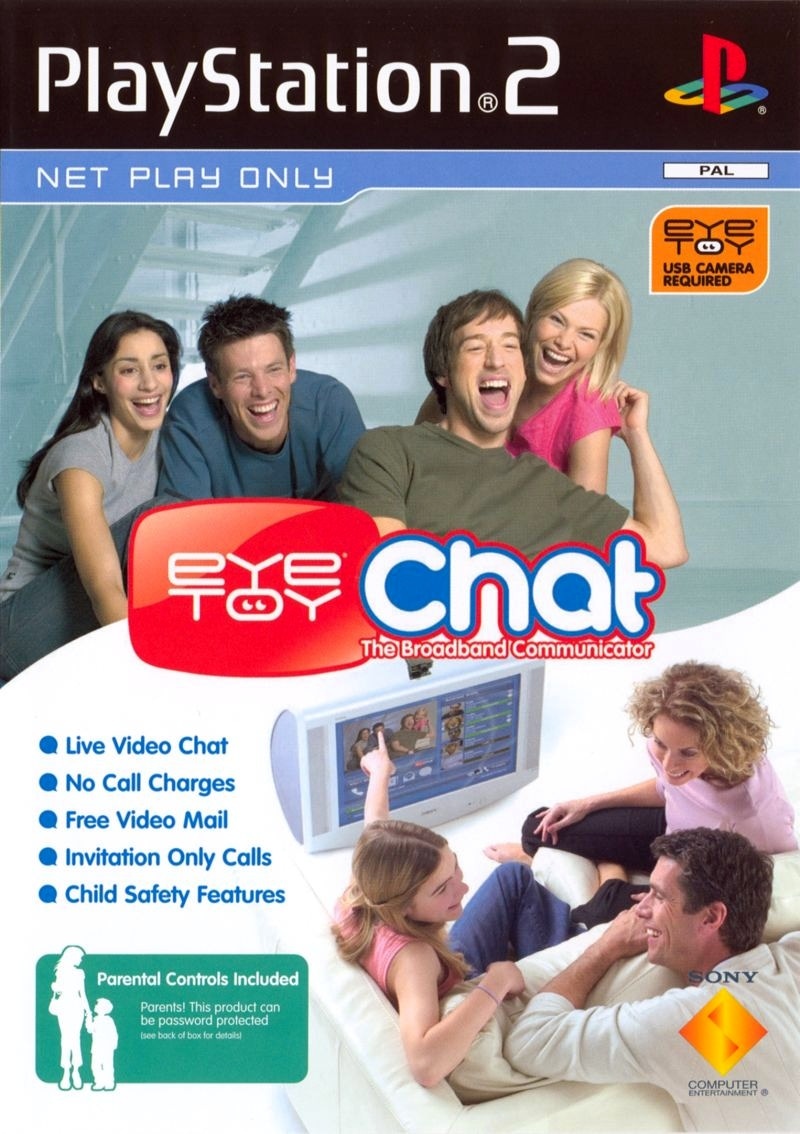 Capa do jogo EyeToy: Chat