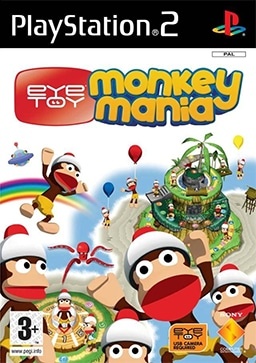 Capa do jogo EyeToy: Monkey Mania
