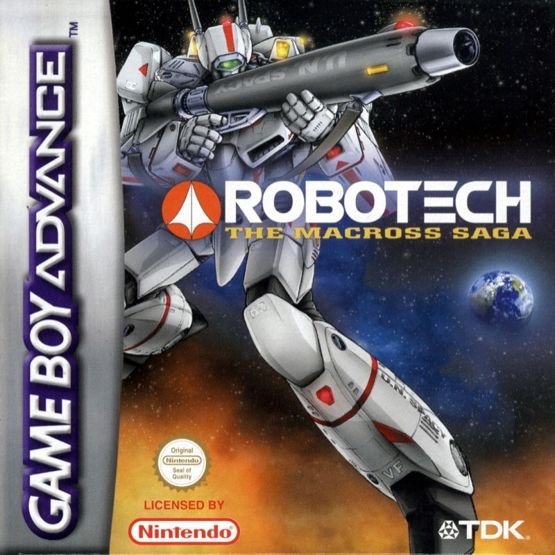 Capa do jogo Robotech: The Macross Saga