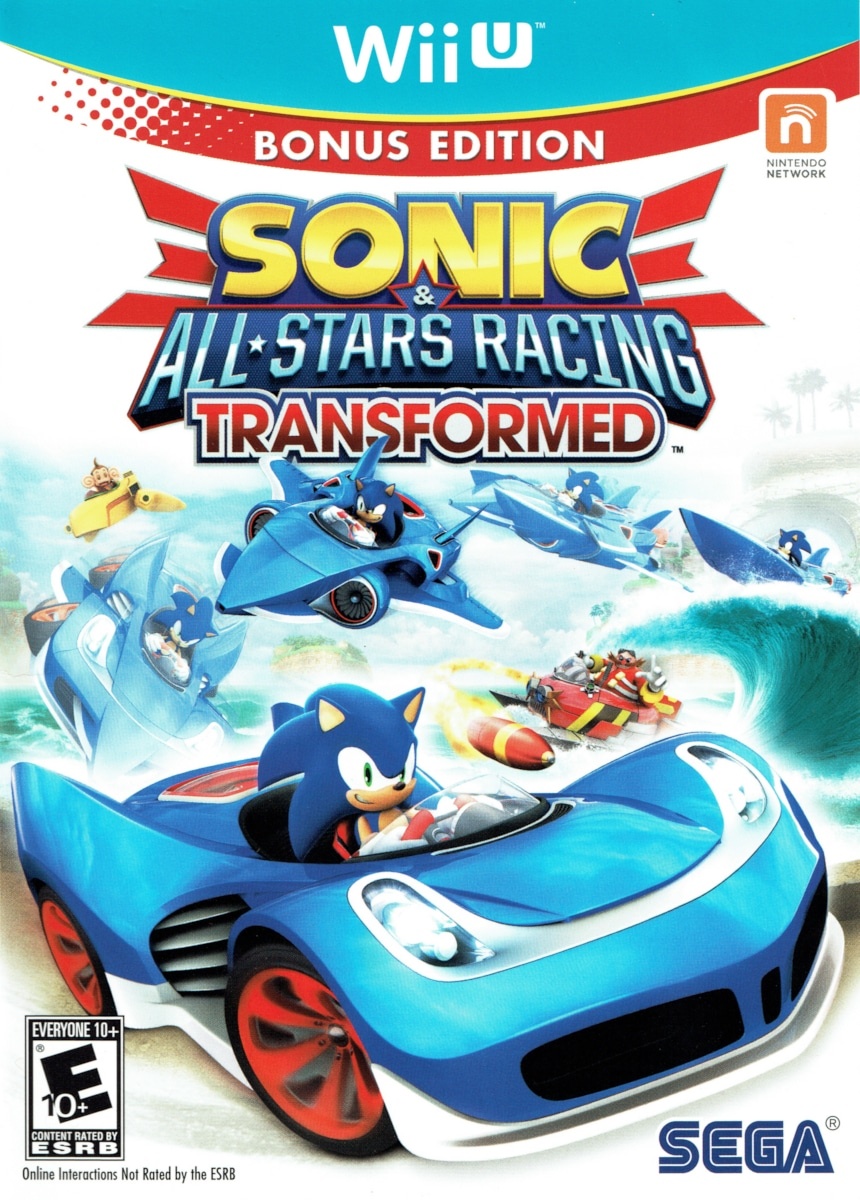 Capa do jogo Sonic & All-Stars Racing: Transformed