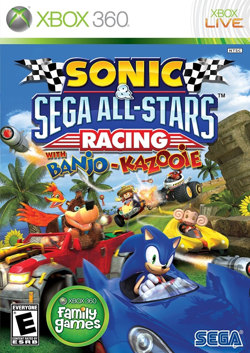 Capa do jogo Sonic & SEGA All-Stars Racing with Banjo-Kazooie