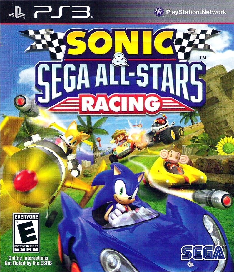 Capa do jogo Sonic & SEGA All-Stars Racing