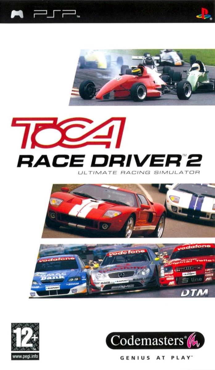Capa do jogo TOCA Race Driver 2