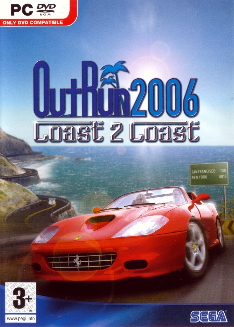 Capa do jogo OutRun 2006: Coast 2 Coast