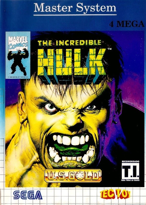 Capa do jogo The Incredible Hulk
