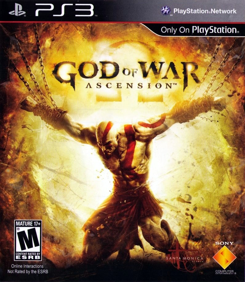 Capa do jogo God of War: Ascension