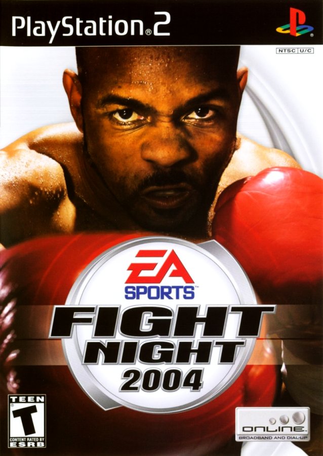 Capa do jogo Fight Night 2004