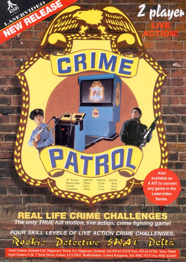 Capa do jogo Crime Patrol