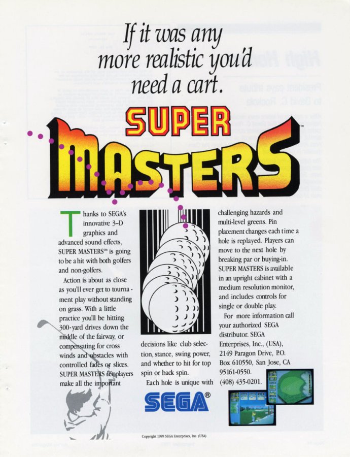 Capa do jogo Super Masters
