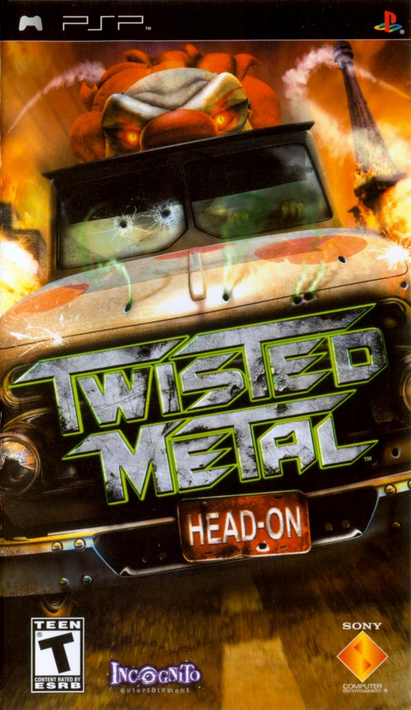 Capa do jogo Twisted Metal: Head-On