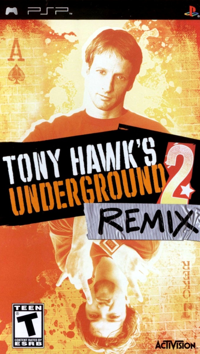 Capa do jogo Tony Hawks Underground 2: Remix