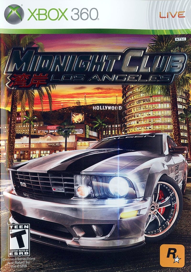 Capa do jogo Midnight Club: Los Angeles