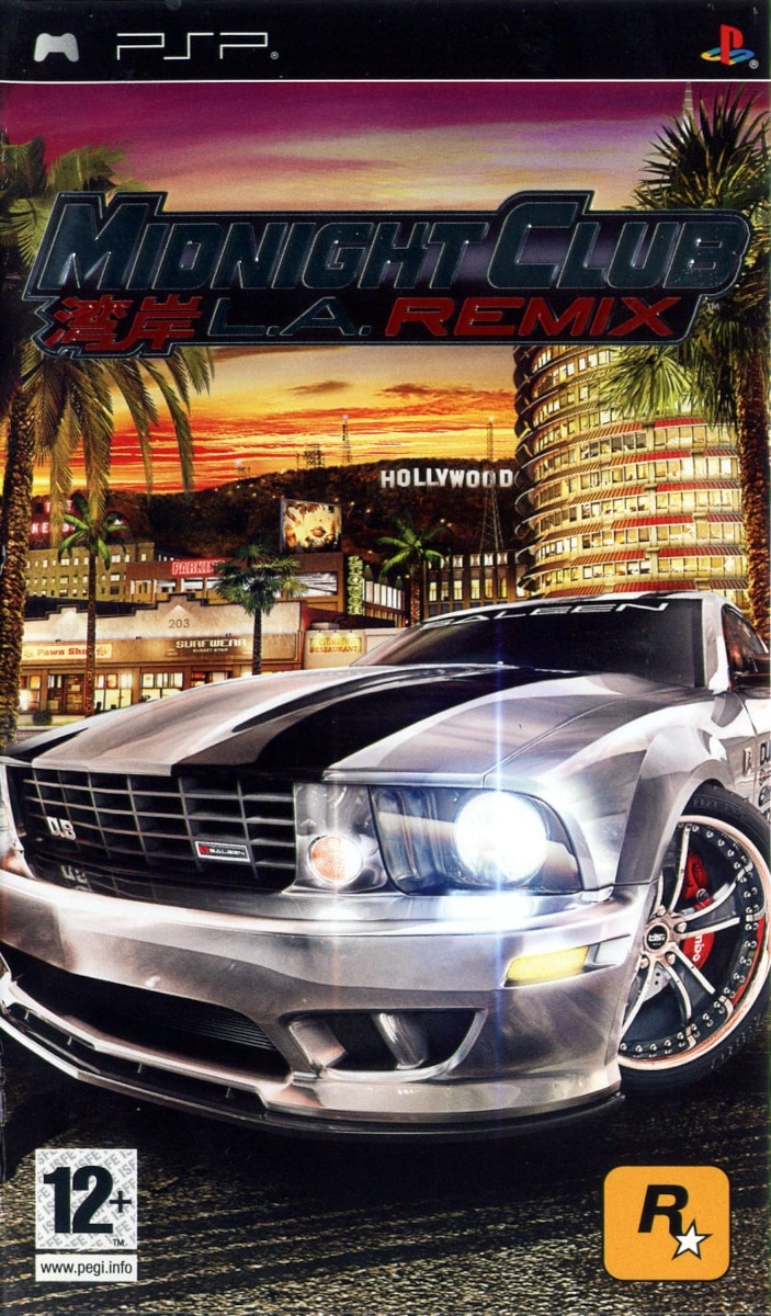 Capa do jogo Midnight Club: L.A. Remix