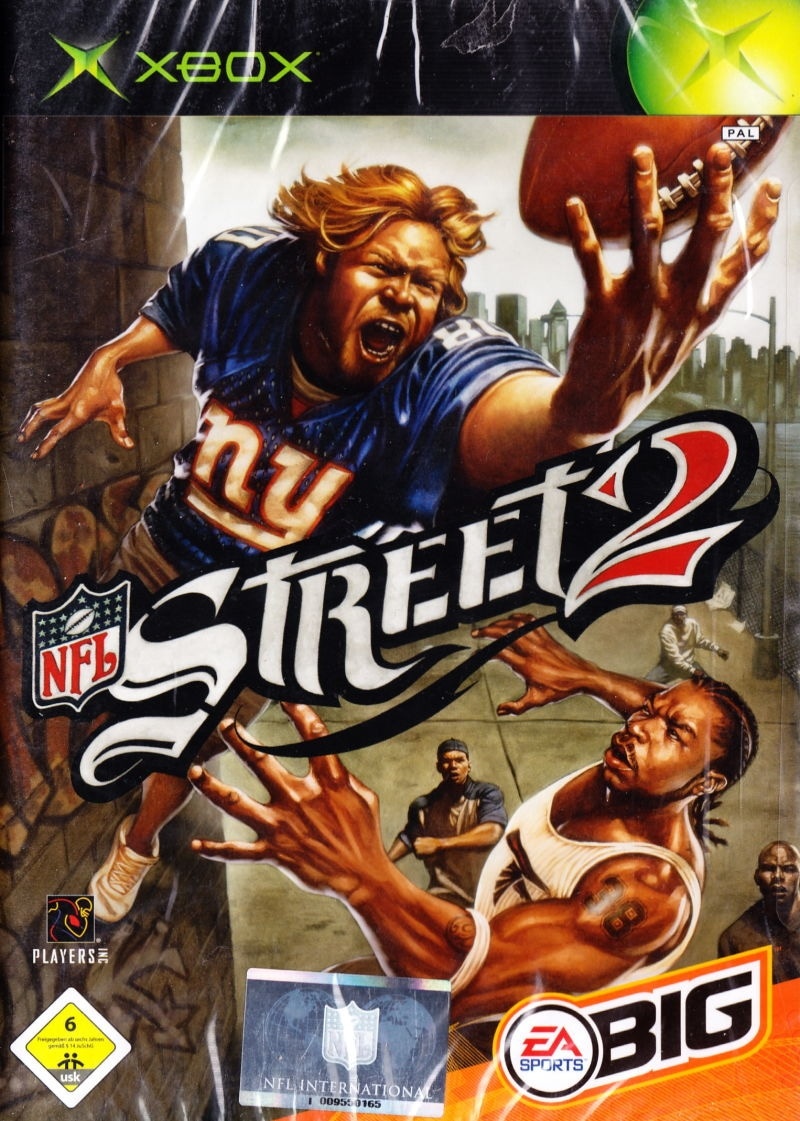 Capa do jogo NFL Street 2