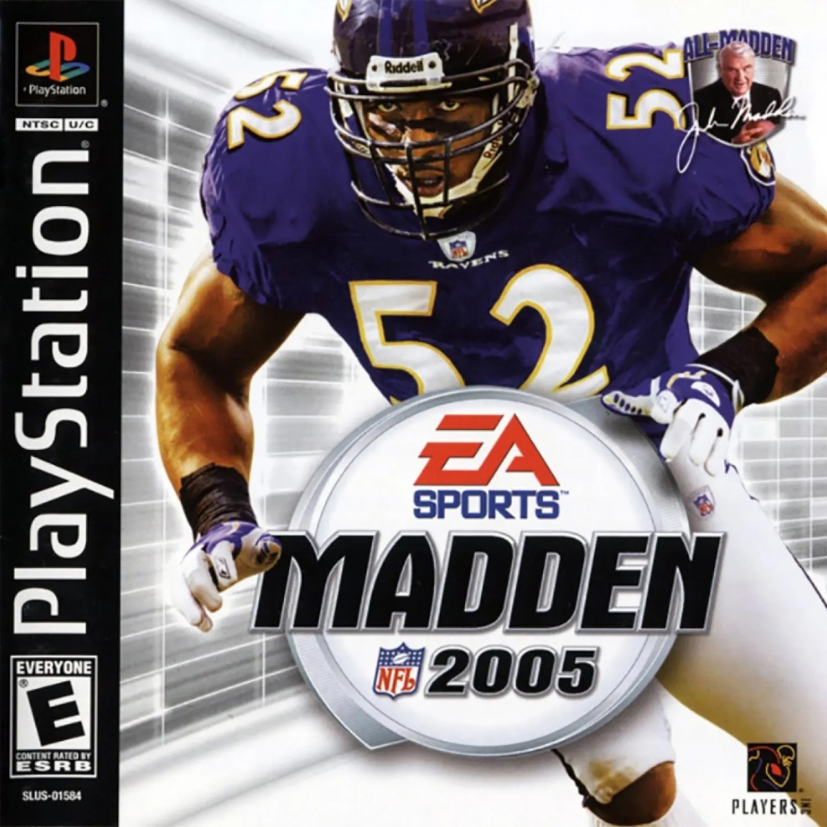 Capa do jogo Madden NFL 2005