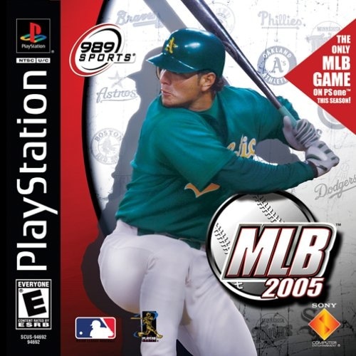 Capa do jogo MLB 2005