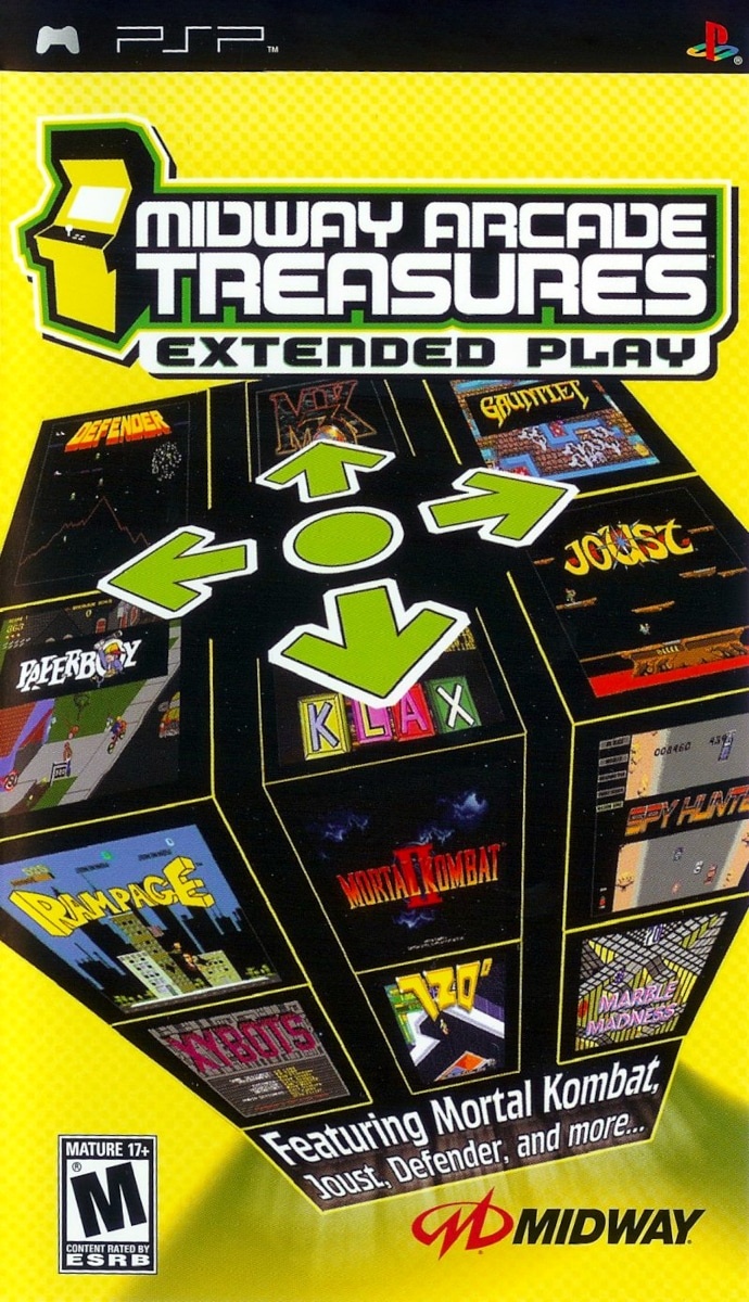 Capa do jogo Midway Arcade Treasures: Extended Play