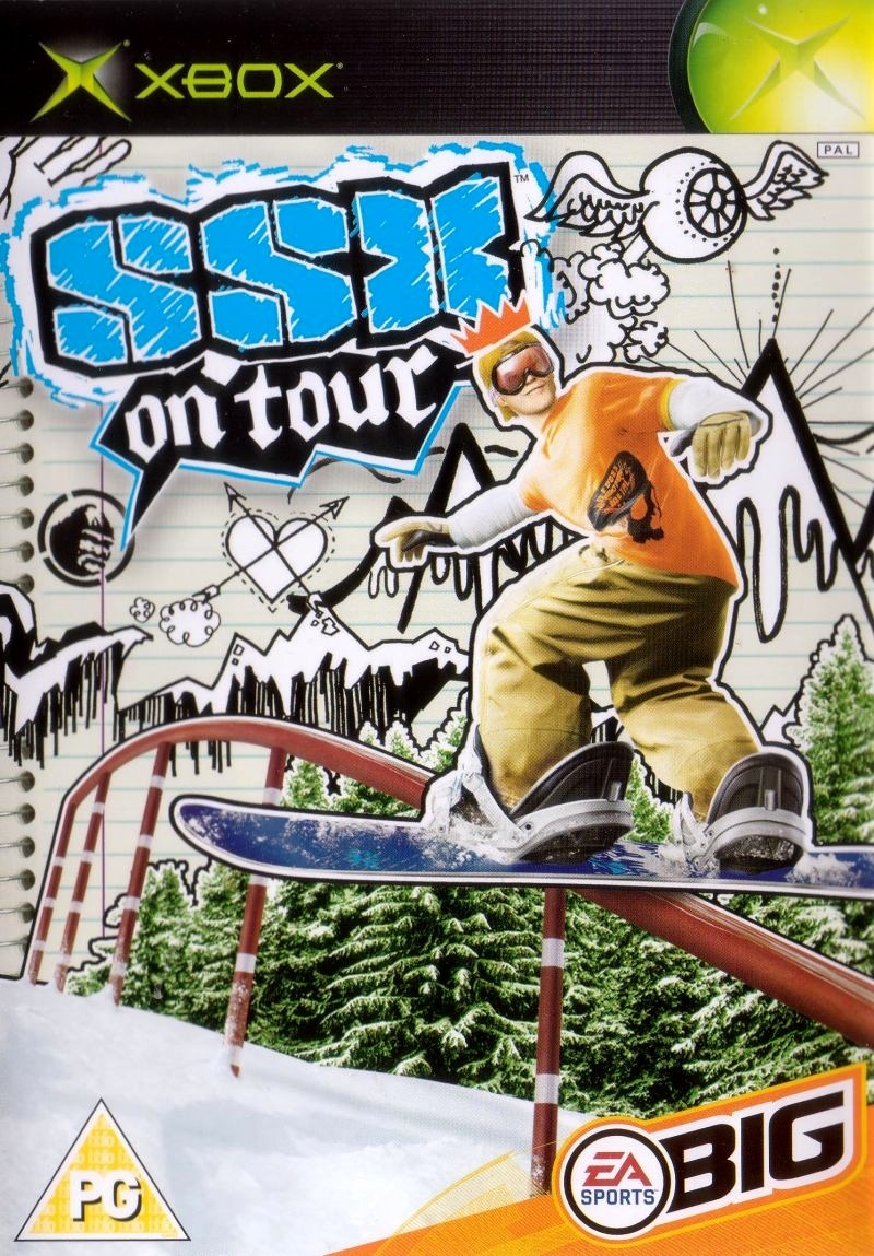 Capa do jogo SSX on Tour