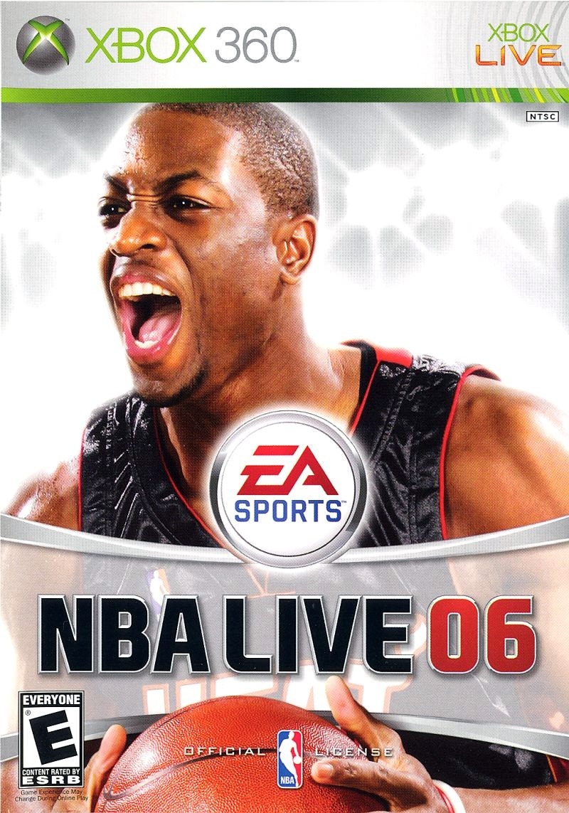 Capa do jogo NBA Live 06