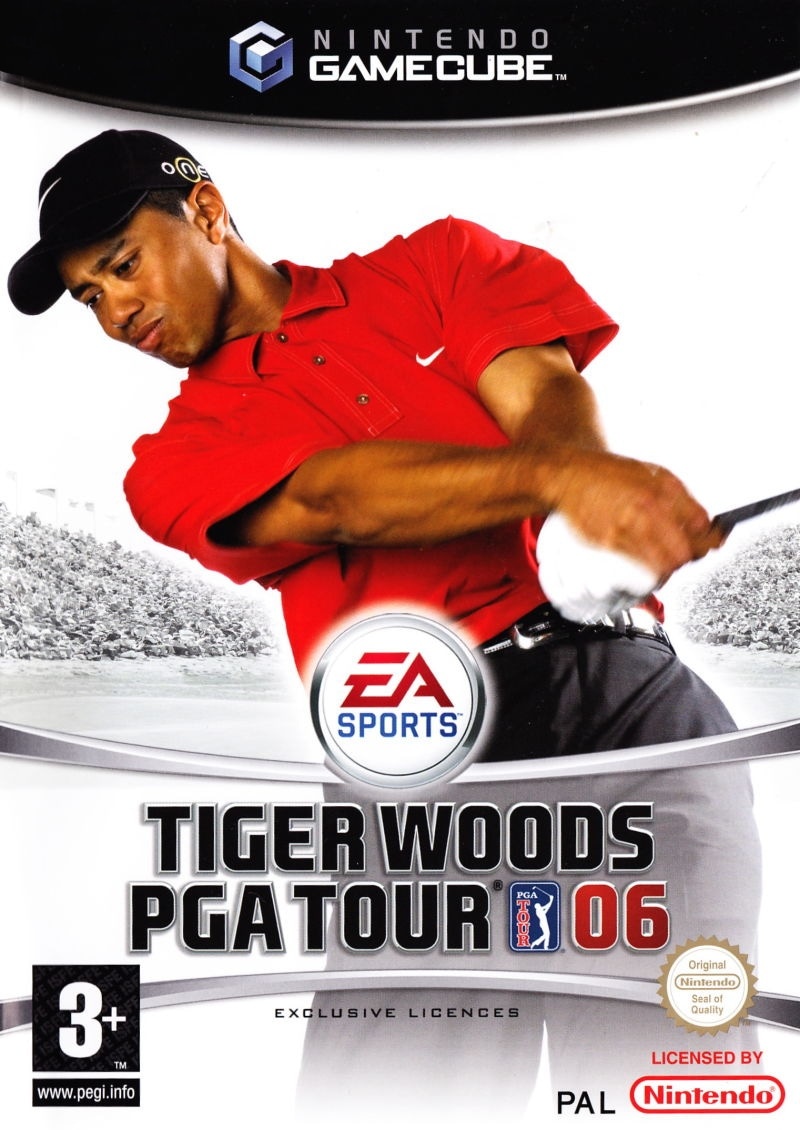 Capa do jogo Tiger Woods PGA Tour 06