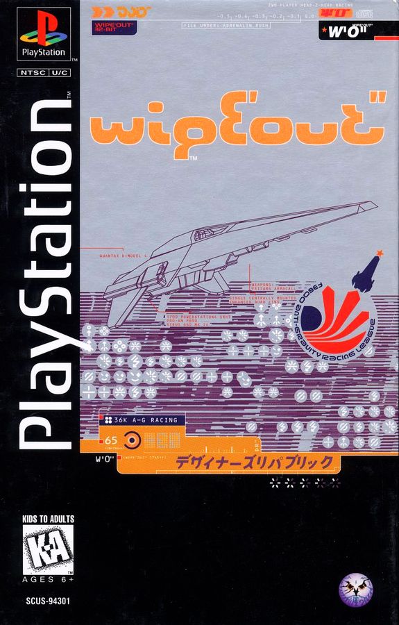 Capa do jogo WipEout
