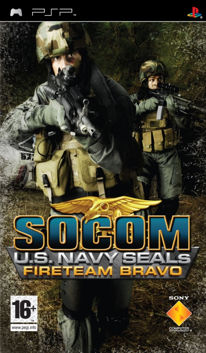 Capa do jogo SOCOM: U.S. Navy SEALs - Fireteam Bravo