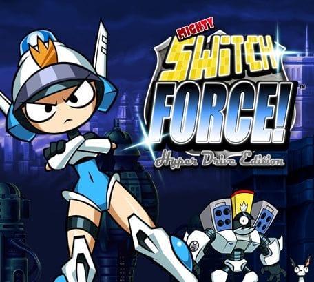 Capa do jogo Mighty Switch Force! Hyper Drive Edition