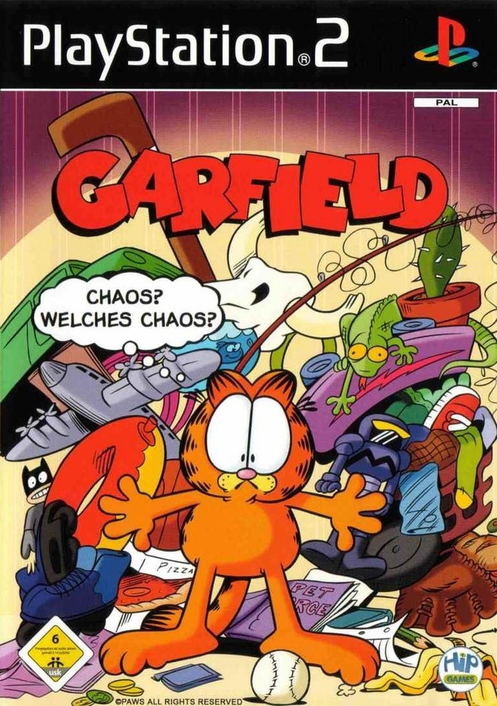 Capa do jogo Garfield