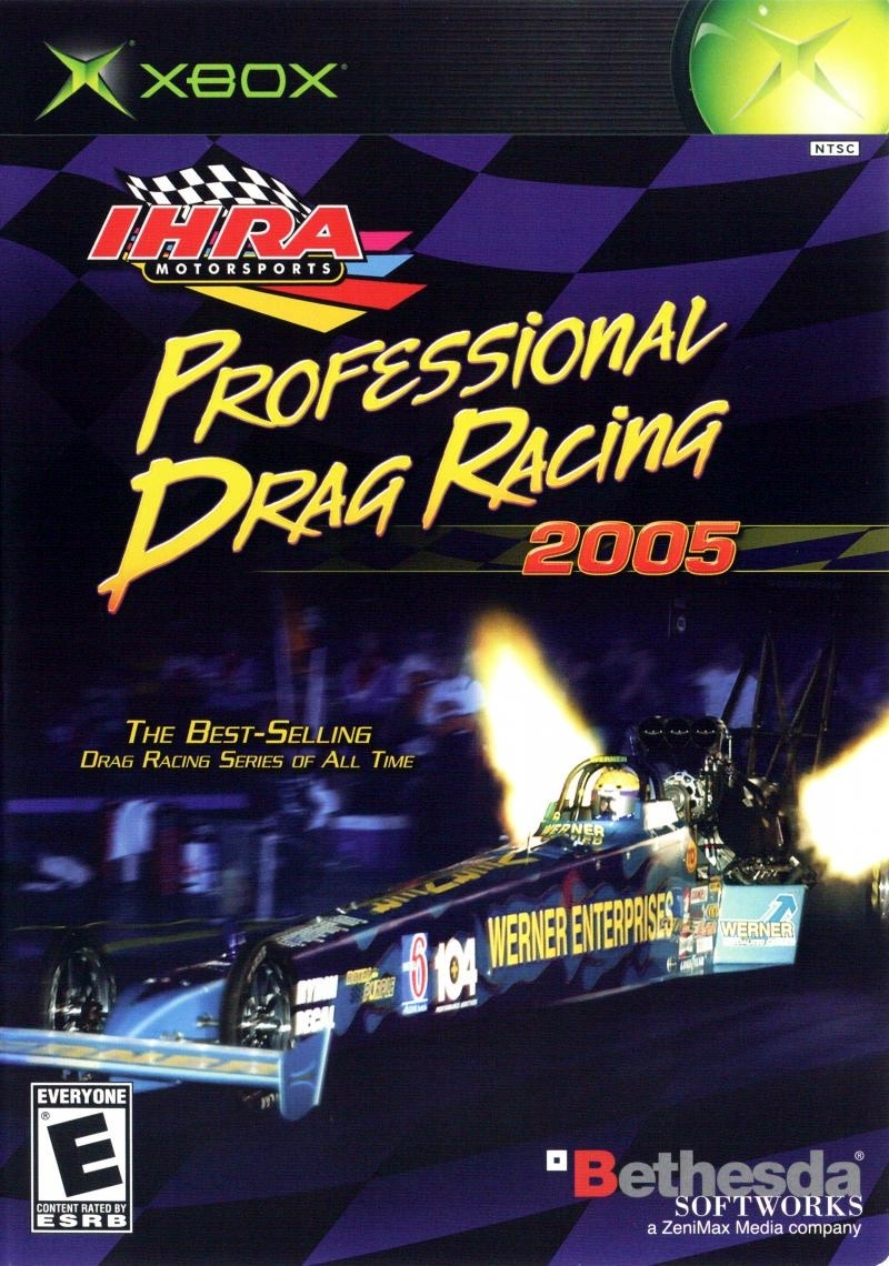 Capa do jogo IHRA Professional Drag Racing 2005