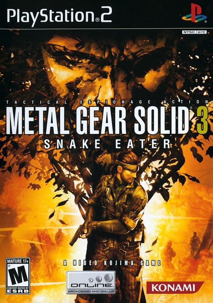 Capa do jogo Metal Gear Solid 3: Snake Eater