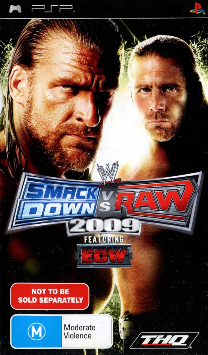 Capa do jogo WWE Smackdown vs. Raw 2009