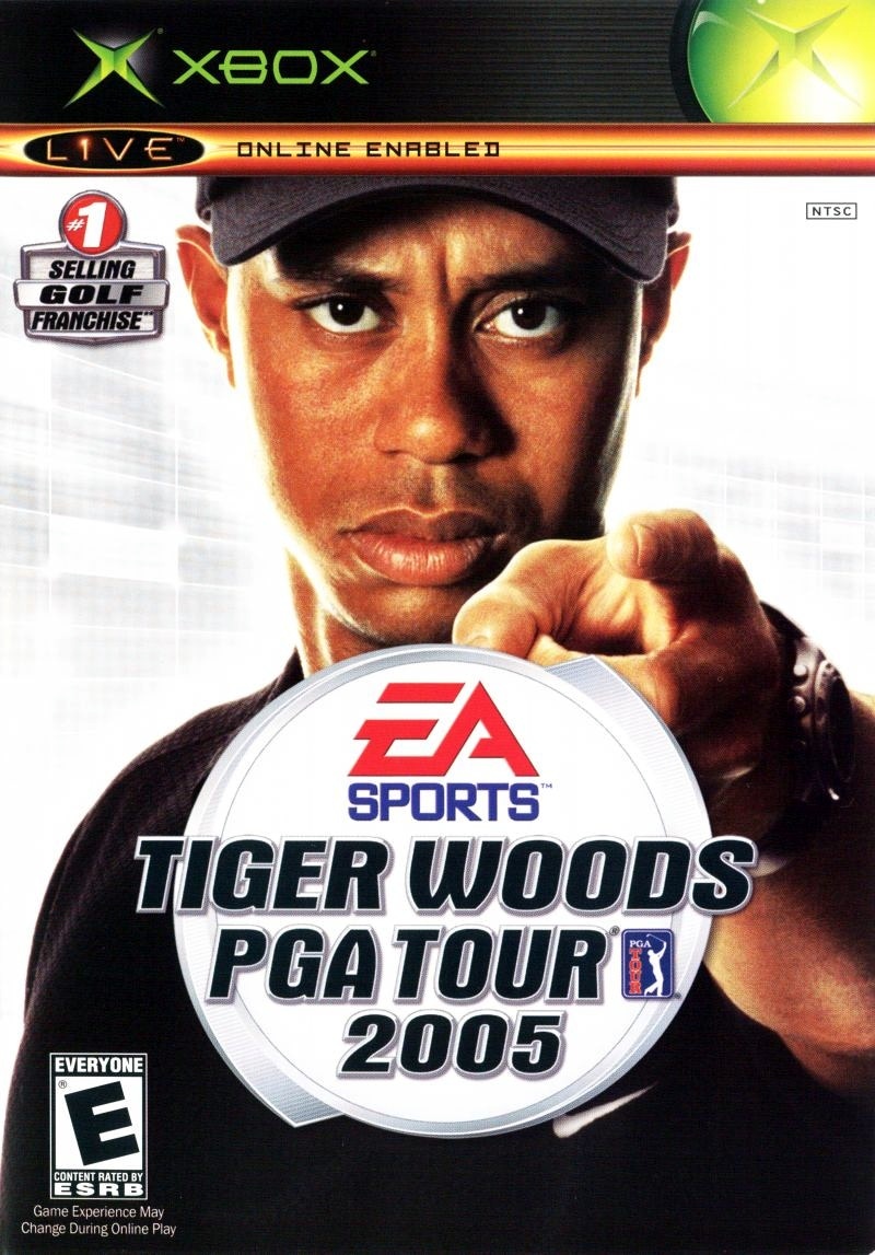 Capa do jogo Tiger Woods PGA Tour 2005