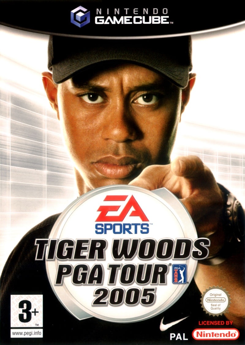 Capa do jogo Tiger Woods PGA Tour 2005