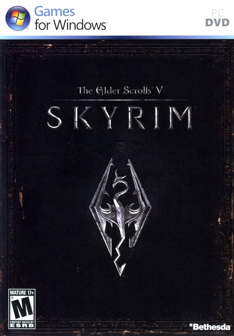 Capa do jogo The Elder Scrolls V: Skyrim