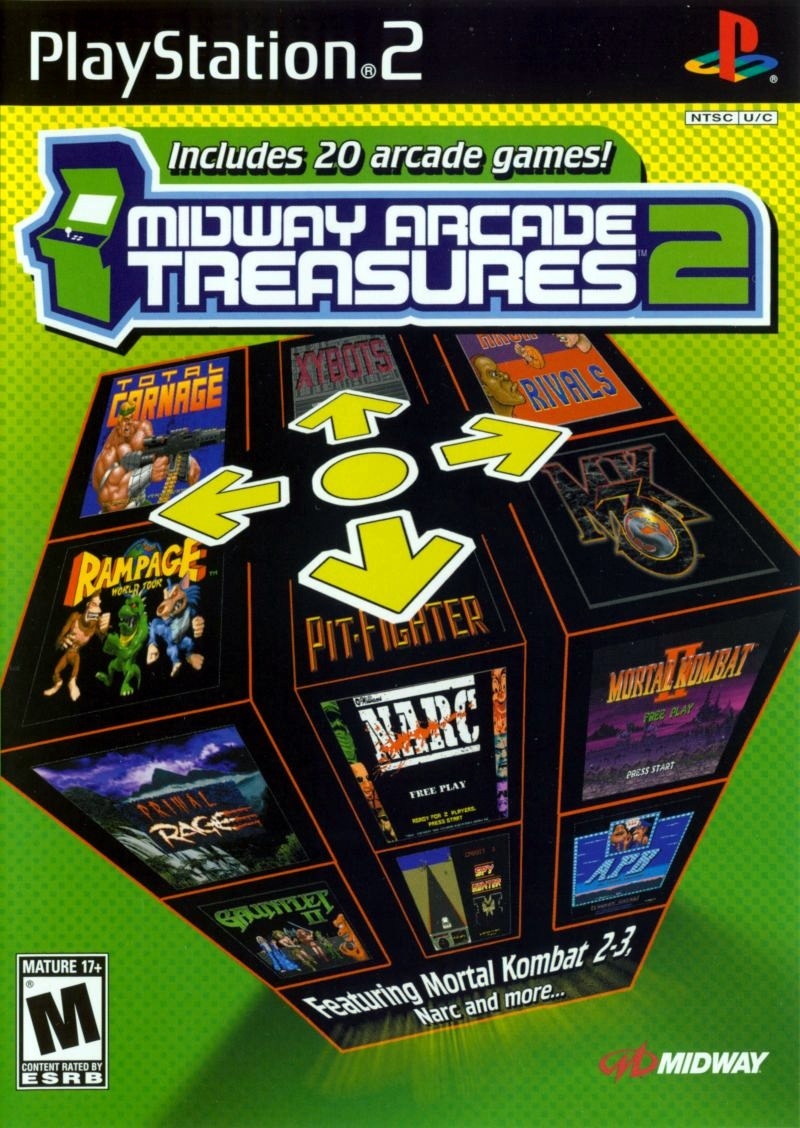 Capa do jogo Midway Arcade Treasures 2