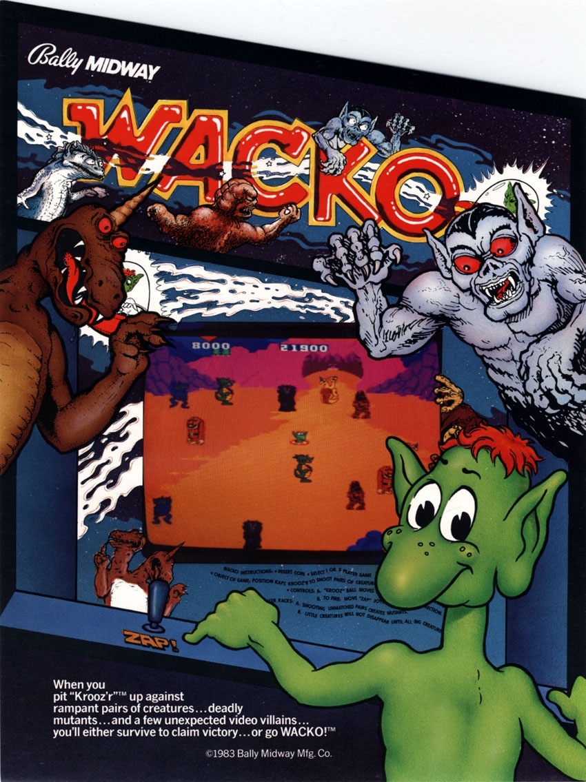 Capa do jogo Wacko