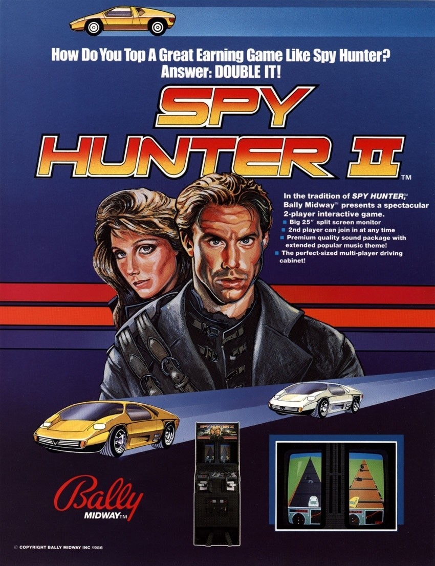 Capa do jogo Spy Hunter II