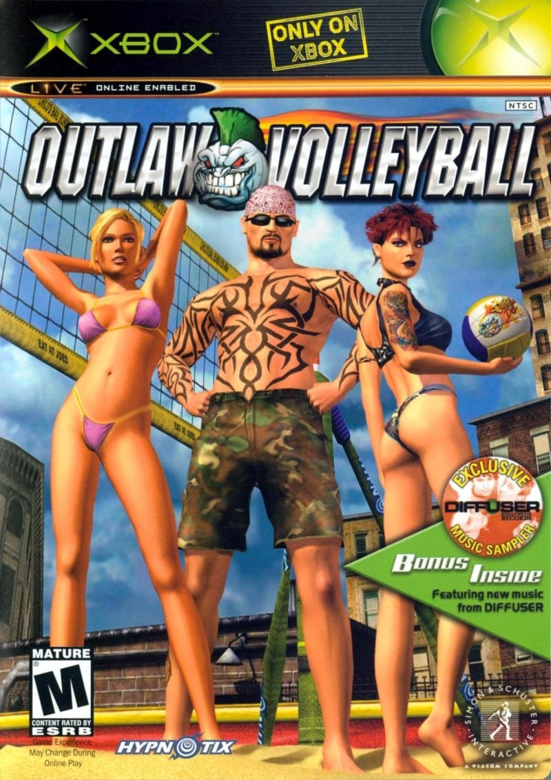 Capa do jogo Outlaw Volleyball
